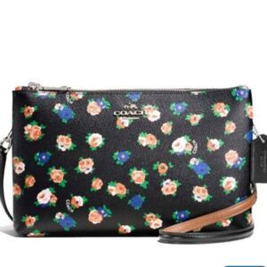 Coach Lyla Crossbody Tea Rose Floral Print